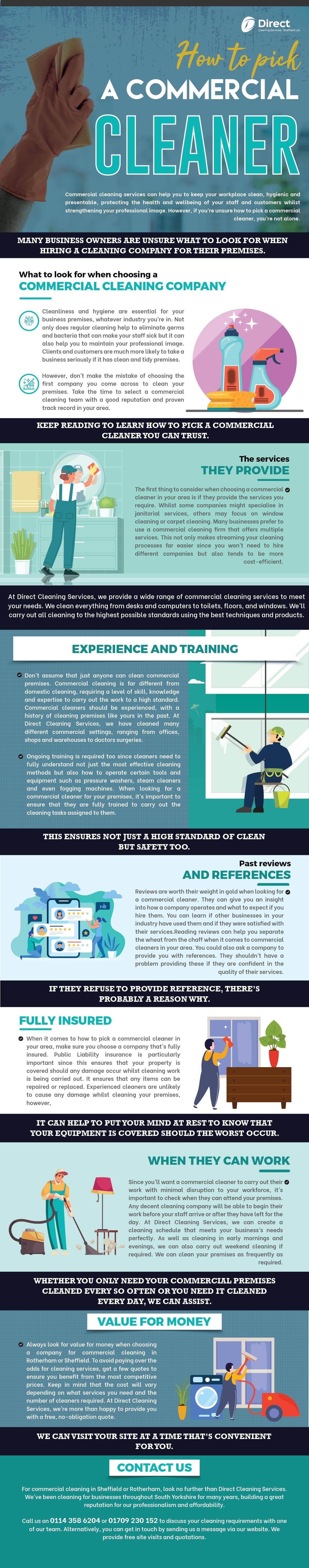 How to pick a commercial cleaner